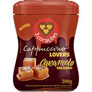 Cappuccino Caramelo salgado, 12034123, Tres Corações - CX 1 UN Cappuccino Caramelo salgado, 12034123, Tres Corações - CX 1 UN