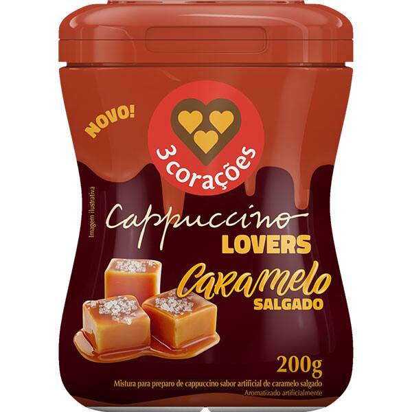 Cappuccino Caramelo salgado, 12034123, Tres Corações - CX 1 UN