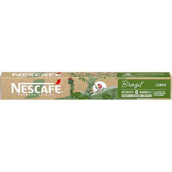 Cápsula de café, Lungo, Compatível com Cafeteira Nespresso, Nestlé - CX 1 UN