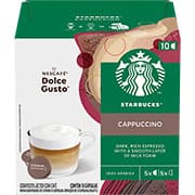 Cápsula de café Starbucks Capuccino, Compatível com Cafeteira Dolce Gusto, Starbucks - CX 10 UN Cápsula de café Starbucks Capuccino, Compatível com Cafeteira Dolce Gusto, Starbucks - CX 10 UN