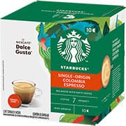 Cápsula de café Starbucks Colômbia, Compatível com Cafeteira Dolce Gusto, Starbucks - CX 10 UN Cápsula de café Starbucks Colômbia, Compatível com Cafeteira Dolce Gusto, Starbucks - CX 10 UN