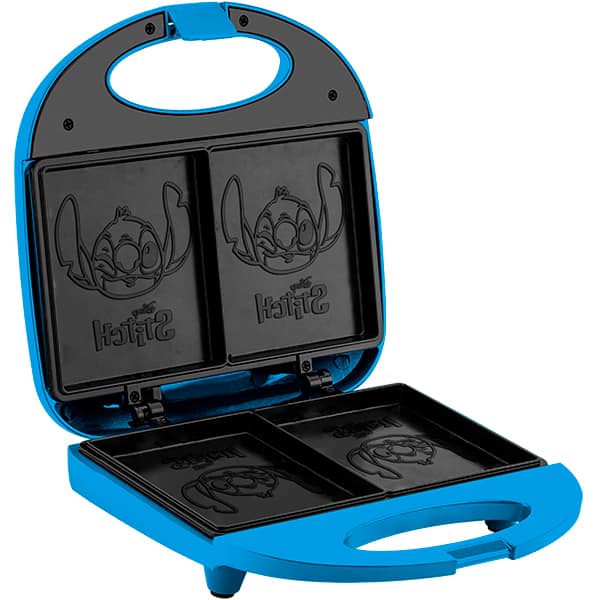 Sanduicheira elétrica Stitch, Disney, 127V, B96801131, Mallory - CX 1 UN