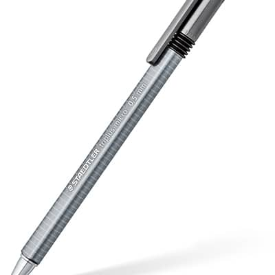 Lapiseira 0.5mm técnica aconoanha tudo de mina grafite Staedtler - 77425BK25D BT 1 UN