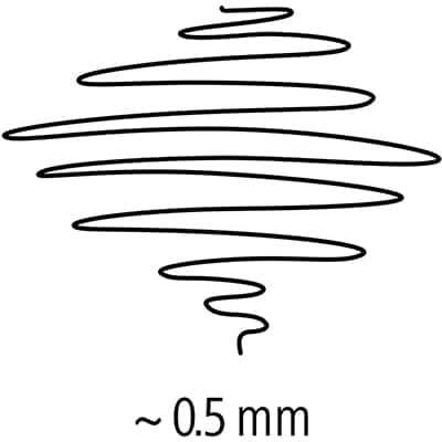 Lapiseira 0.5mm técnica aconoanha tudo de mina grafite Staedtler - 77425BK25D BT 1 UN