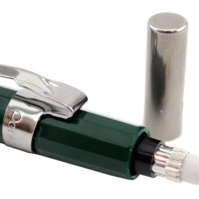 Lapiseira 0.9mm Sharp B&G Verde Esmeralda, SM-P209-KC6 - Pentel PT 1 UN