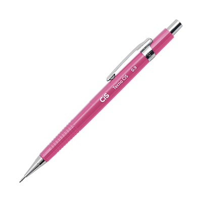 Lapiseira 0.9mm técnica TecnoCis+1 mina de grafite pink Cis BT 1 UN