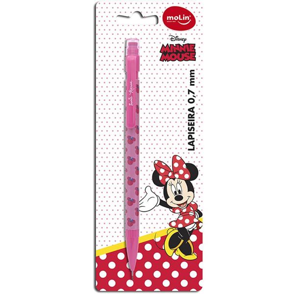 Lapiseira 0.7mm Disney Minnie Molin - BT 1 UN