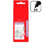 Lapiseira 0.5mm Grip Matic, Cores Sortidas, Tons Pastel, Faber-Castell - CX 10 UN