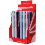 Caneta esferográica retrátil,  2 cores/Lapiseira, Faber-Castell DP 18 UN