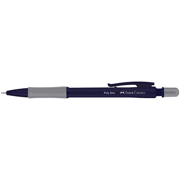 Lapiseira Poly Slim 0.7mm, Azul e Roxo, Faber-Castell - BT 2 UN