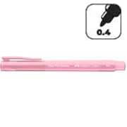 Caneta hidrográfica Ponta Porosa Fine Pen, Ponta Fina 0.4mm, Rosa Escuro, Faber-Castell - 1 UN