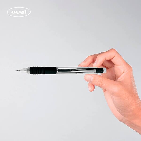 Lapiseira 0.7mm comfort, Preta, Oval BT 1 UN