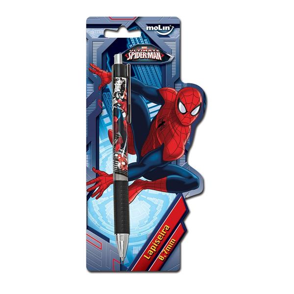 Lapiseira 0.7mm Spider Man - Homem Aranha Molin BT 1 UN