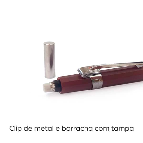 Lapiseira 0.5mm Rosa + 1 Tubo de Grafite, SM/P205-97, Pentel - BT 1 UN