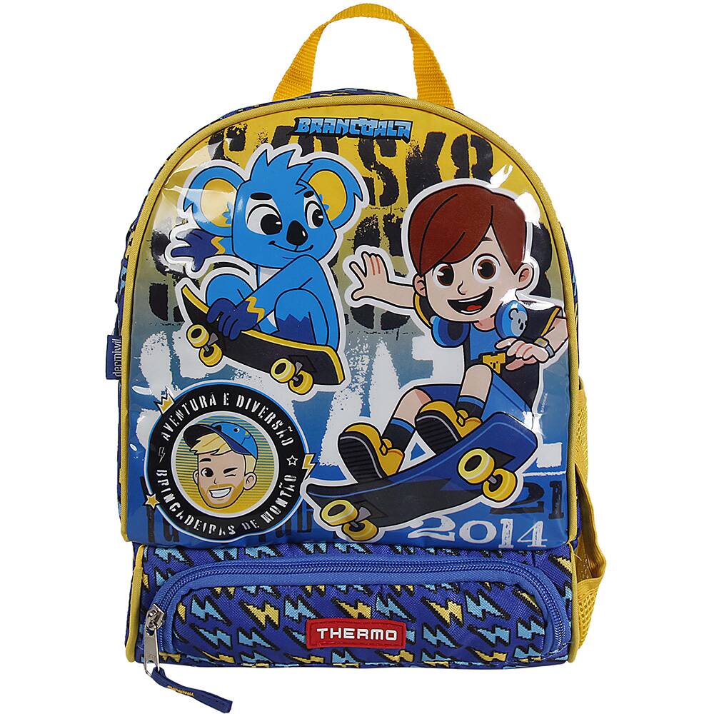 Mochila escolar infantil brancoala oficial - DERMIWIL - Mochila