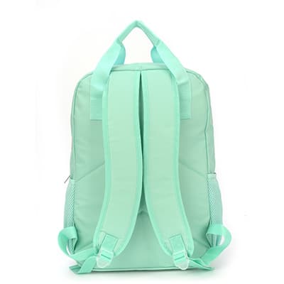 Mochila poliéster, UP4YOU Verde, MS46314UP, Luxcel - PT 1 UN