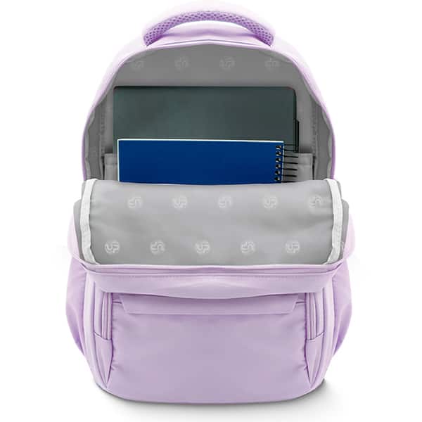 Mochila para notebook até 15" em poliéster, Lilás Pastel, Up - PT 1 UN
