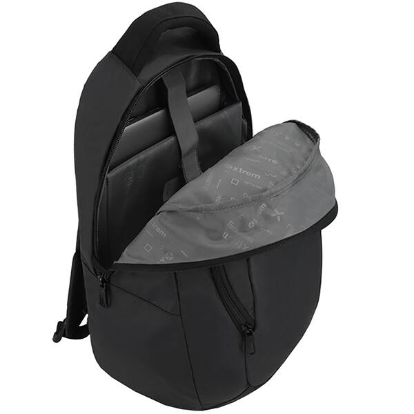 Mochila para notebook até 15", Preta, Lifestyle Atomik, Xtrem - PT 1 UN