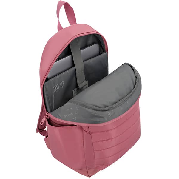 Mochila para notebook até 15", em poliéster, Linx, Rosa, Xtrem - PT 1 UN