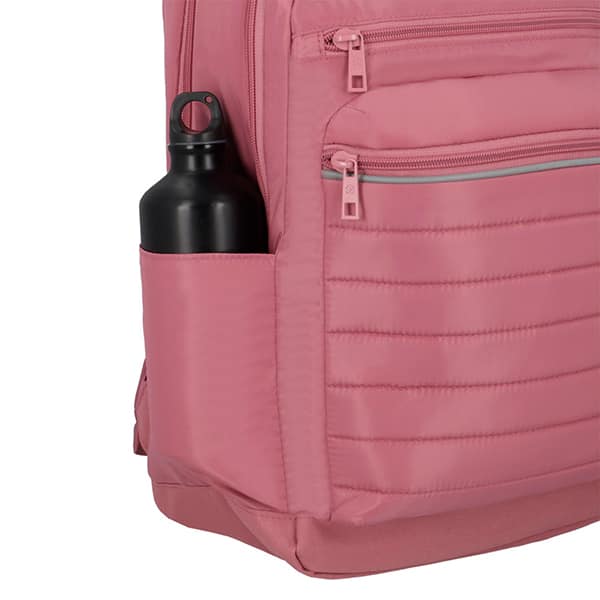 Mochila para notebook até 15", em poliéster, Linx, Rosa, Xtrem - PT 1 UN