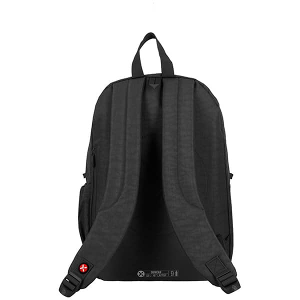 Mochila para Notebook de até 16" em poliéster, Duncan, Preta, Xtrem - PT 1 UN