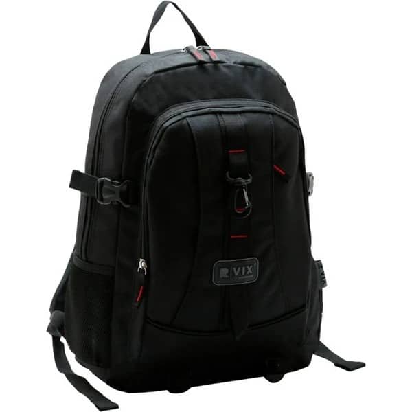 Mochila para Notebook até 18,5", Chenson, em Nylon, Preta, 8729672020, Republic Vix - PT 1 UN Mochila para Notebook até 18,5", Chenson, em Nylon, Preta, 8729672020, Republic Vix - PT 1 UN