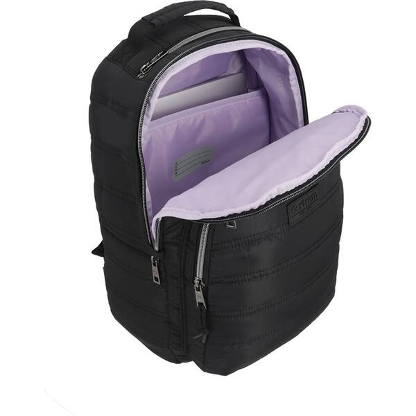 Mochila para Notebook até 15" em poliéster, Vermont, Preta, Samsonite - PT 1 UN Mochila para Notebook até 15" em poliéster, Vermont, Preta, Samsonite - PT 1 UN