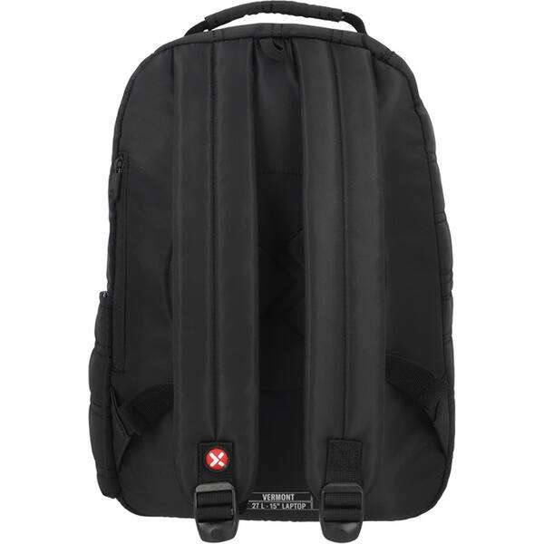Mochila para Notebook até 15" em poliéster, Vermont, Preta, Samsonite - PT 1 UN Mochila para Notebook até 15" em poliéster, Vermont, Preta, Samsonite - PT 1 UN
