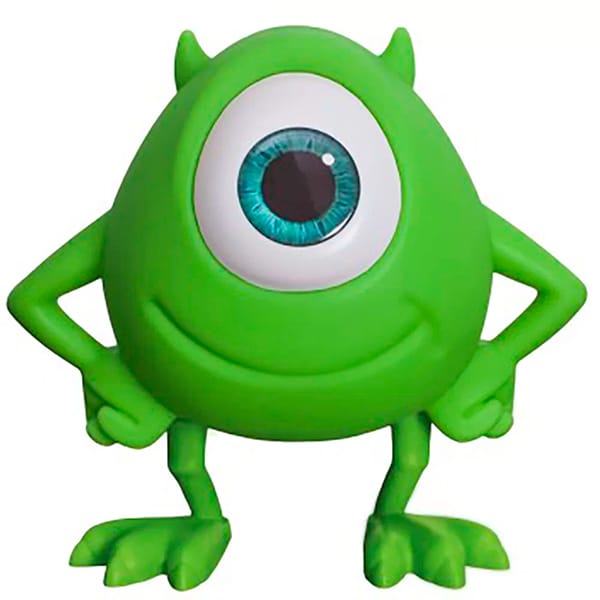 Luminária de mesa Disney, Mike Wazowski, 2633, Usare - CX 1 UN