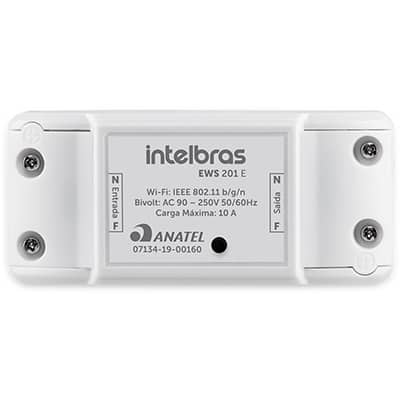 Interruptor Controlador de cargas, WiFi, EWS, 201 E, 4850001, Intelbras - CX 1 UN