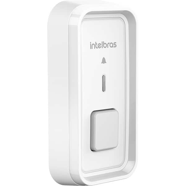 Campainha sem fio com bateria, CIB 101S, Branca, 4520063, Intelbras - CX 1 UN