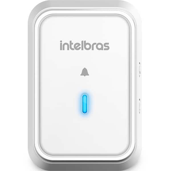 Campainha sem fio com bateria, CIB 101S, Branca, 4520063, Intelbras - CX 1 UN