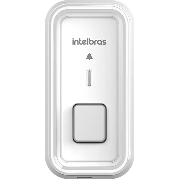 Campainha sem fio com bateria, CIB 101S, Branca, 4520063, Intelbras - CX 1 UN