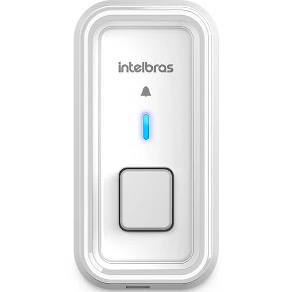 Campainha sem fio com bateria, CIB 101S, Branca, 4520063, Intelbras - CX 1 UN