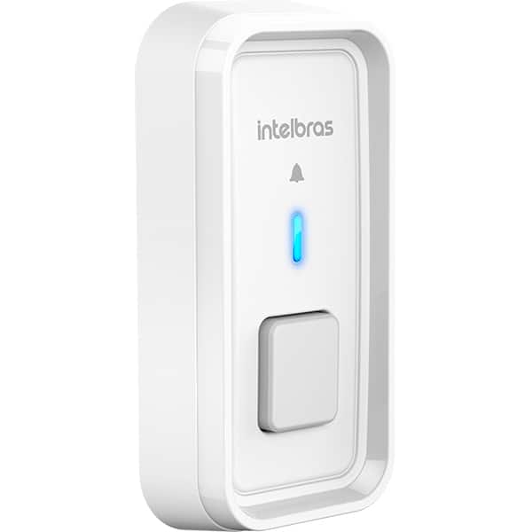 Campainha sem fio com bateria, CIB 101S, Branca, 4520063, Intelbras - CX 1 UN
