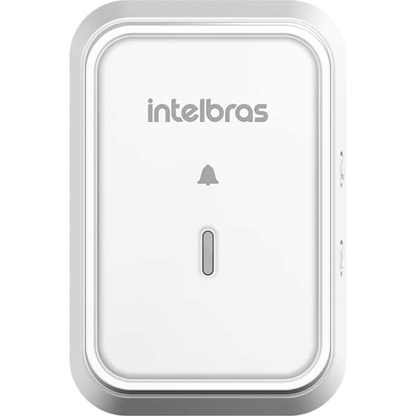 Campainha sem fio com bateria, CIB 101S, Branca, 4520063, Intelbras - CX 1 UN