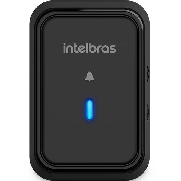 Campainha sem fio com bateria, CIB 101S, Preta, 4520064, Intelbras - CX 1 UN