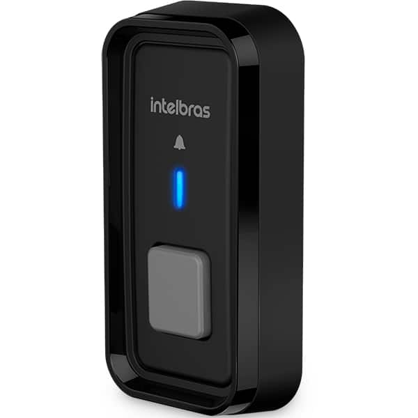 Campainha sem fio com bateria, CIB 101S, Preta, 4520064, Intelbras - CX 1 UN