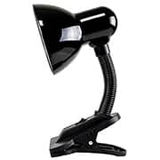 Luminária de mesa viking tipo clip 30w preta LM1210 Luminatti CX 1 UN