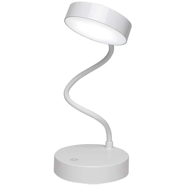 Luminária de Mesa LED Puck, USB, Branco, 1502003801, Taschibra - CX 1 UN