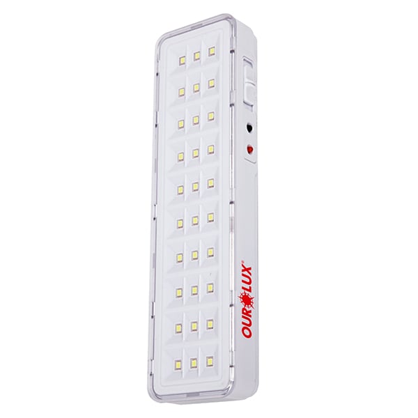 Luminária LED multiuso, 30 leds, 2w, sem alça, 01986A, Ourolux - CX 1 UN