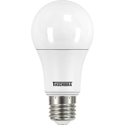 Lâmpada LED 9w 803 Lumens bivolt 6500K branca 16558 Taschibra BT 1 UN