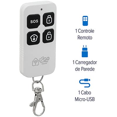 Kit Casa Smart Segurança I2GOTH725 I2Go CX 1 UN