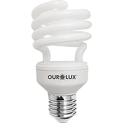 Lâmpada eletrônica espiral 15w x 127x 04210 Ourolux BT 1 UN