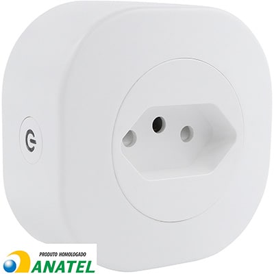 Adaptador de tomada Smart Plug 10a bivolt HISP10ABV Geonav CX 1 UN