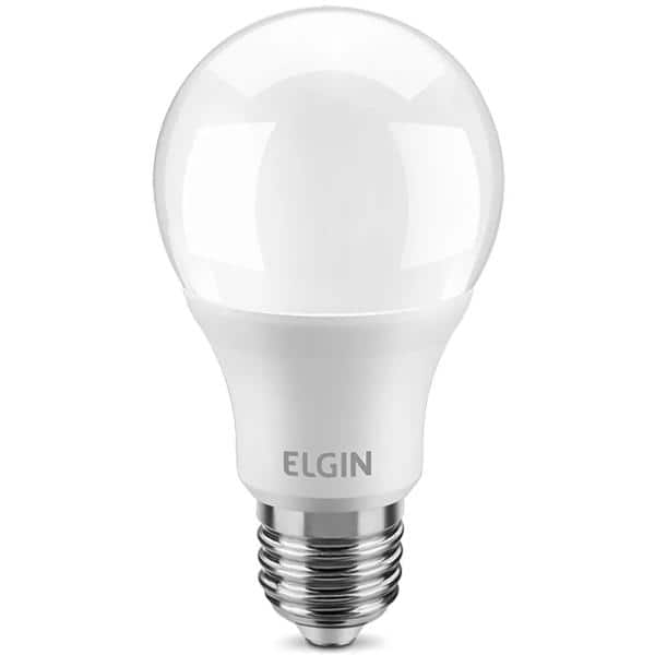 Lâmpada LED Bulbo, 9w, bivolt, 6500k, 48BLED2F09, Elgin Distribuidora - CX 1 UN