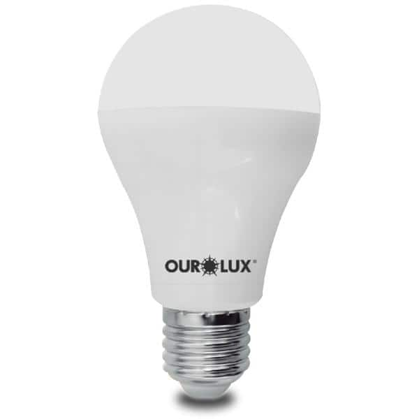 Lâmpada LED 12w, Bivolt, 3000k, 20047, Ourolux - CX 1 UN