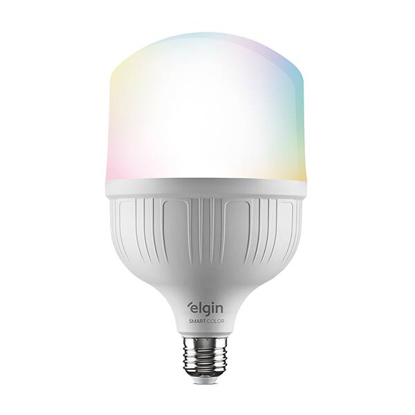 Lâmpada Inteligente Smart LED WiFi 30W Smart Color, Bivolt, 48LSB30WIF, Elgin - CX 1 UN Lâmpada Inteligente Smart LED WiFi 30W Smart Color, Bivolt, 48LSB30WIF, Elgin - CX 1 UN