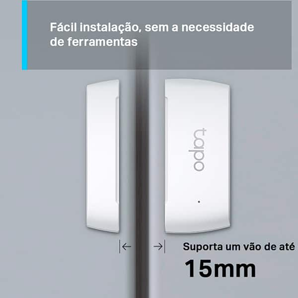 Sensor magnético inteligente Tapo T110, Branco, Tp Link - CX 1 UN