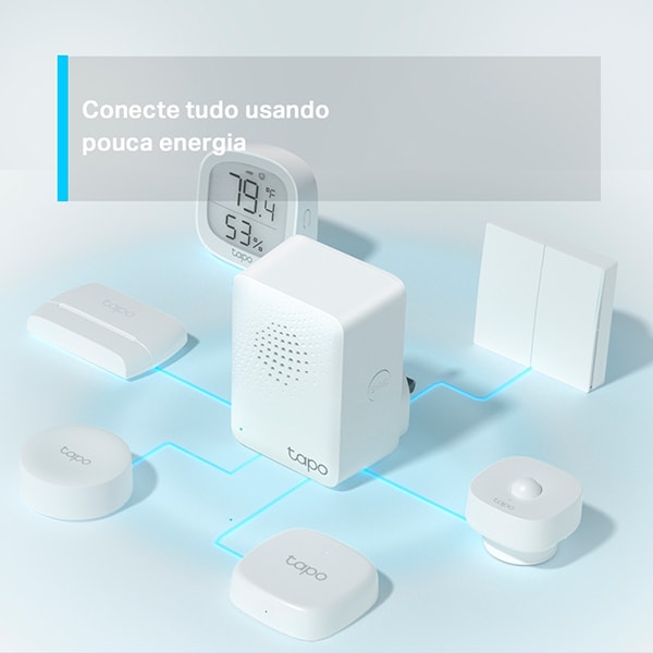 Hub de Automação inteligente com campainha, Branco, Tapo H100, Tp Link - CX 1 UN